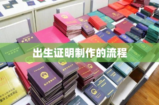 紫金出生证明制作的流程