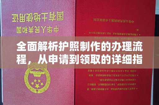 紫金全面解析护照制作的办理流程，从申请到领取的详细指南
