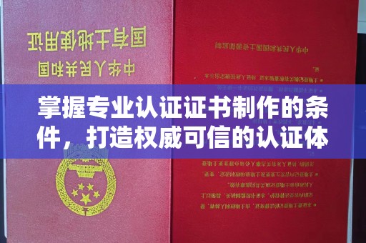 紫金掌握专业认证证书制作的条件，打造权威可信的认证体系