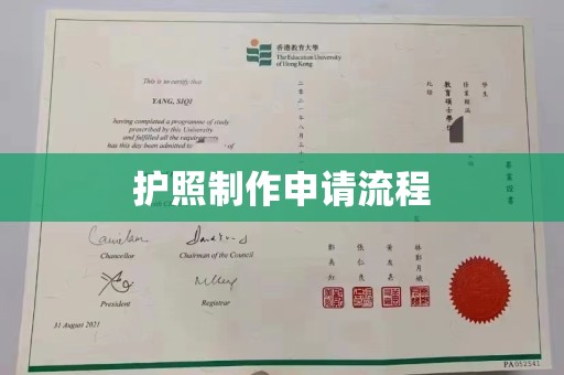 紫金护照制作申请流程
